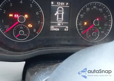 2012 Volkswagen Passat 2.5L Se из США, поврежденный, VIN 1VWBP7A31CC049830